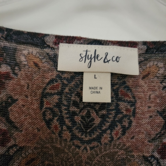 Western Style  Long Sleeve Top - Picture 5 of 5